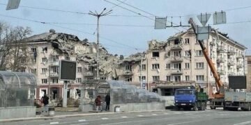 Rusiya zərbə endirdi, bu ərazi elektriksiz qaldı