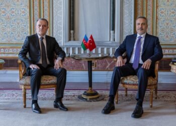 Ceyhun Bayramov Hakan Fidanla görüşdü