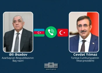 Əsədovla Yılmaz İranın dron hücumlarını müzakirə etdi