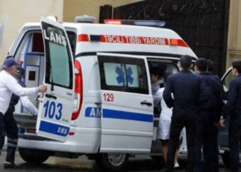 Bakıda süpürgəçini maşın VURDU