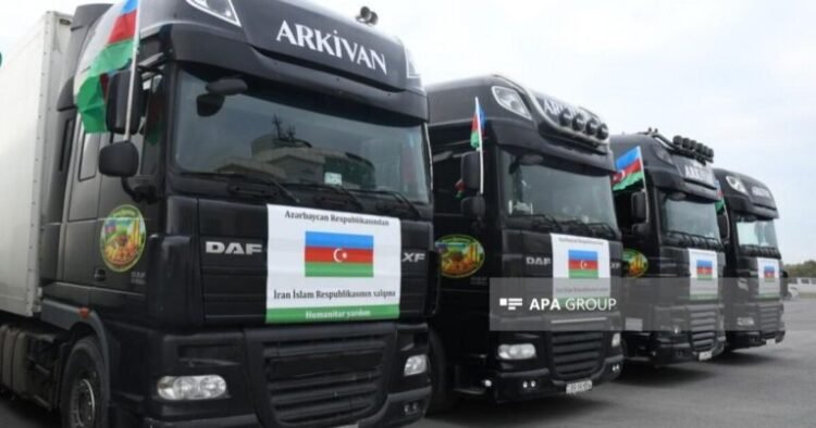 Azərbaycandan İrana növbəti humanitar yardım yola salınır