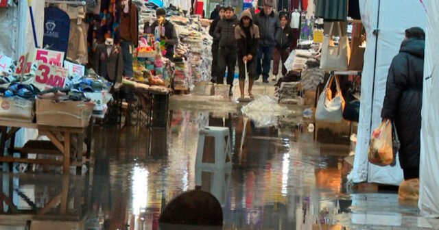 Suyun içində qalan “Sədərək”də sahibkarlara ziyan dəyib? – VİDEO