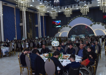 Sumqayıtda iftar süfrəsi açıldı – Fotolar