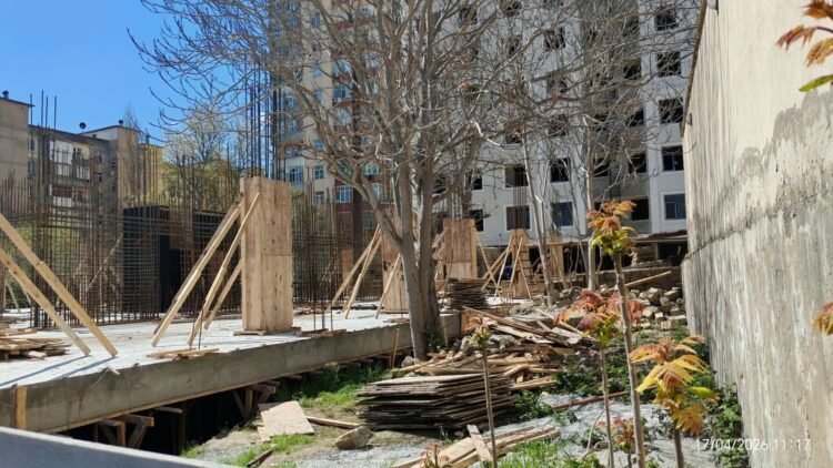 “VİP Construction” yarımstansiyanın dibində ağacları kəsib, obyekt tikir – ŞİKAYƏT -VİDEO/FOTO