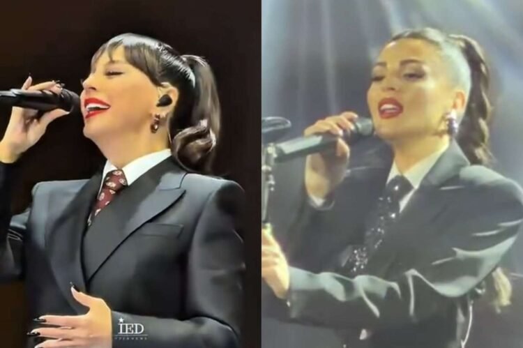 Gülay son konsertində Ebru Gündeşi kopyaladı – VİDEO