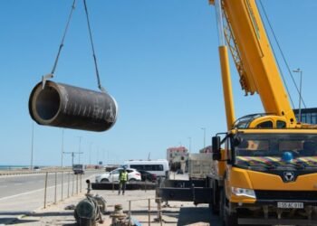 Pirşağı hövzəsi üzrə kanalizasiya kollektorları və tullantı sutəmizləyici qurğu tikilir – Video+Foto