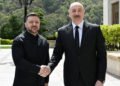 Zelenski Azərbaycandadır – Prezident Qəbələdə qarşıladı – Fotolar
