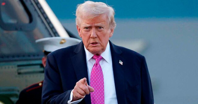 Tramp AÇIQLADI: Bombardman BAŞLAYIR