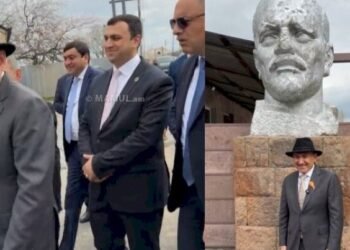 Paşinyan Lenini görüb təəccübləndi: “Unikal yerdir!” – VİDEO