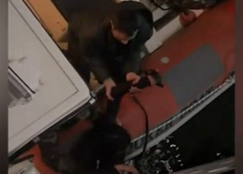 Bulvarda dənizdə batan qız xilas edildi – Anbaan video