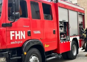 Qobustanda güclü yanğın başladı