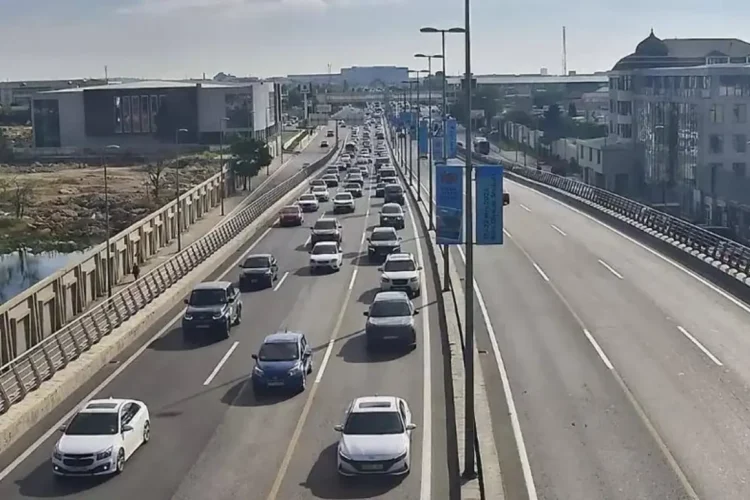 Bakıda bu yollarda tıxac var – SİYAHI
