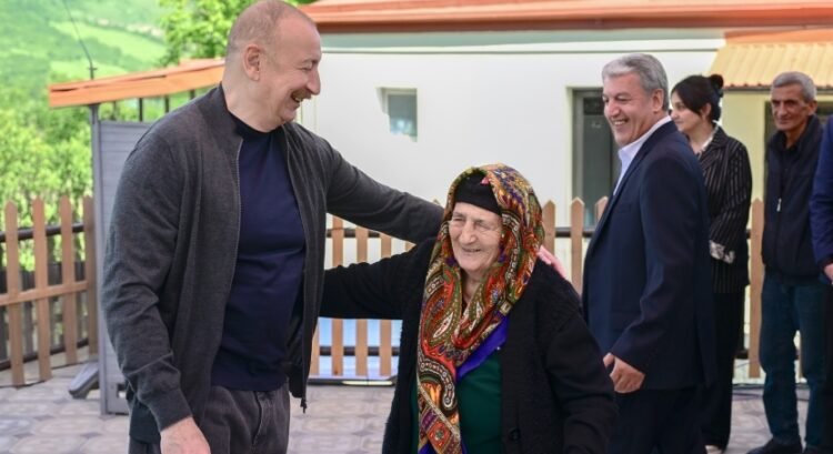 Şuşada Prezidentlə maraqlı söhbət: qızımı niyə gətirməmisən?