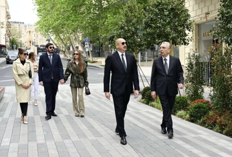 Prezident İslam Səfərli küçəsinin açılışında iştirak etdi – FOTO