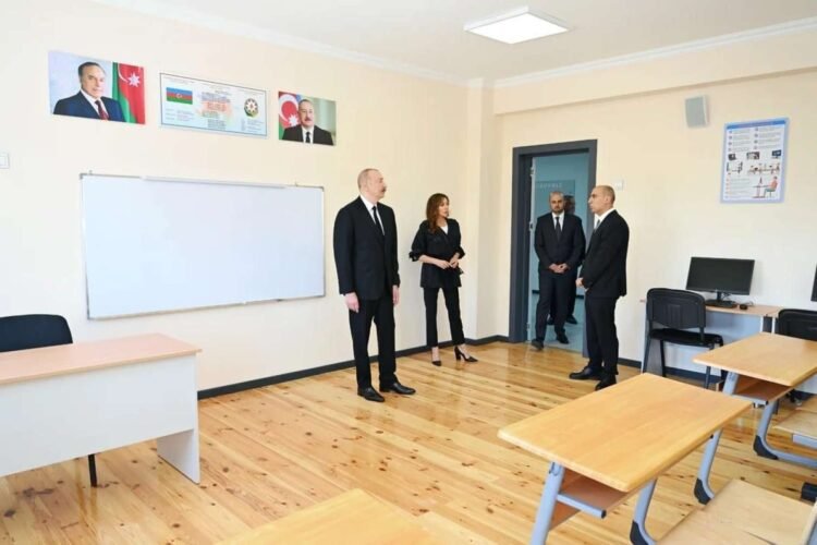 İlham Əliyev Cəbrayıl rayonunun Şükürbəyli kəndinin açılışında iştirak etdi – FOTO