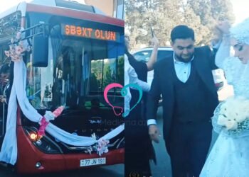 Həmin sürücünün toy maşını avtobus oldu – VİDEO
