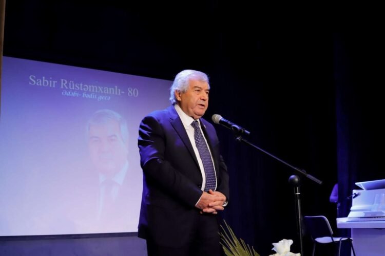 Şuşa Dövlət Teatrında Sabir Rüstəmxanlı poetik rüzgarı – VİDEO