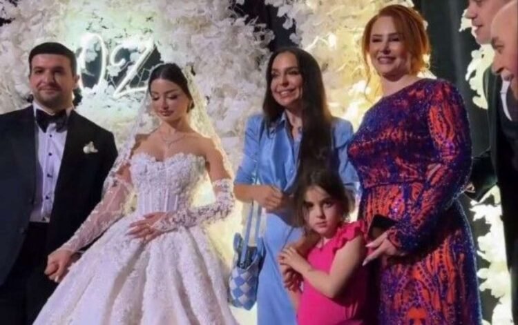 Leyla Əliyeva Bakıda toyda – VİDEO