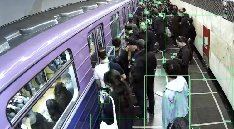Bakı metrosu sərnişinlərin hərəkətinə süni intellektlə nəzarət etməyə başlayıb