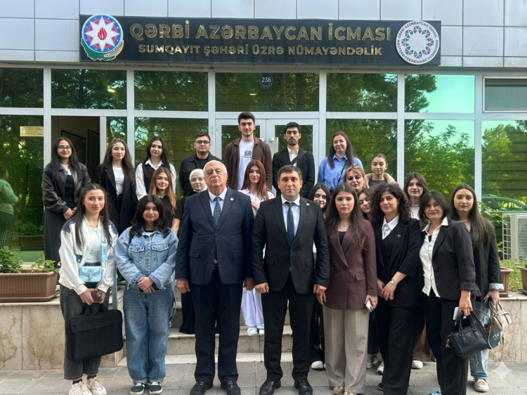 Qərbi Azərbaycan İcmasının Sumqayıt nümayəndəliyində Ümummilli Liderə həsr olunmuş tədbir keçirilib-FOTOLAR