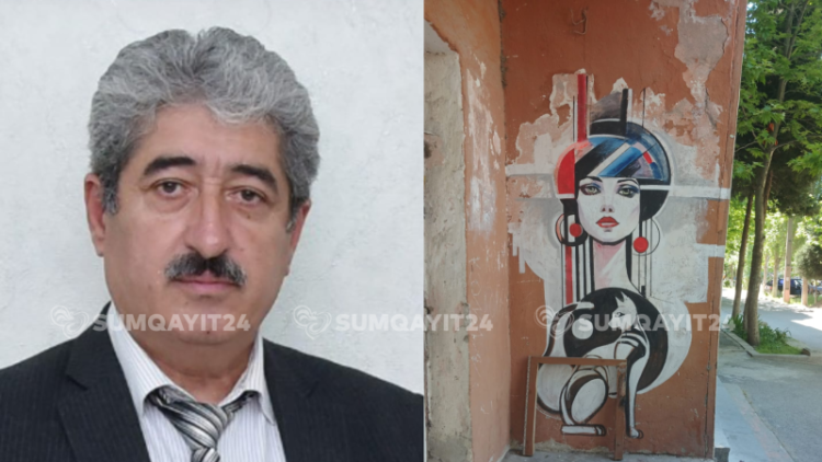Rəssamdan çağırış: “Bələdiyyə Sumqayıtın görünüşü ilə bağlı daha ciddi addımlar atmalıdır”