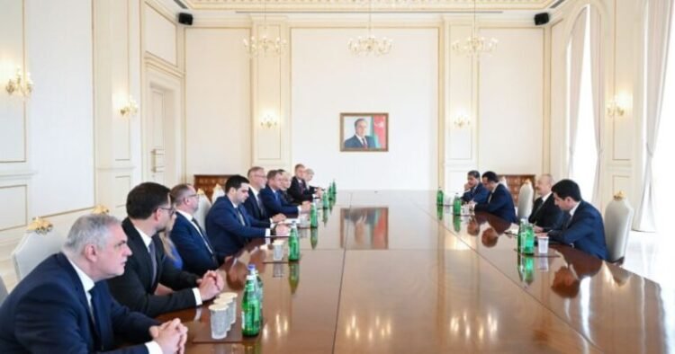 Prezident Rixard Raşini qəbul etdi