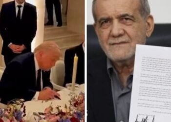 Tramp və Pezeşkian anlaşma memorandumunu imzaladı