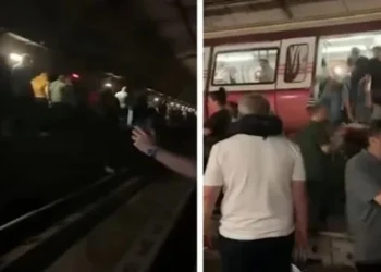 İstanbulda metro qatarı relsdən çıxdı – VİDEO
