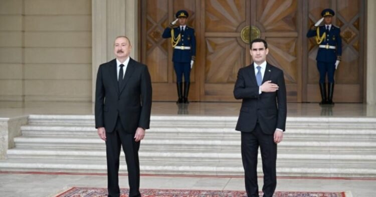 Berdiməhəmmədovun rəsmi qarşılanma mərasimi oldu