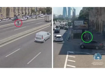 Bakıda dəhşətli anlar kameraya düşdü: DİN açıqlama yaydı
