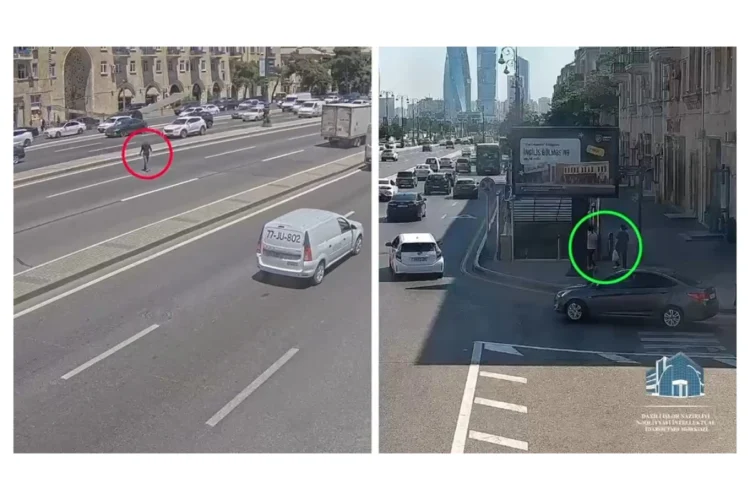 Bakıda dəhşətli anlar kameraya düşdü: DİN açıqlama yaydı