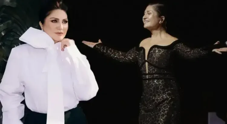 Sibel Can konsert zamanı göz yaşlarını saxlaya bilmədi