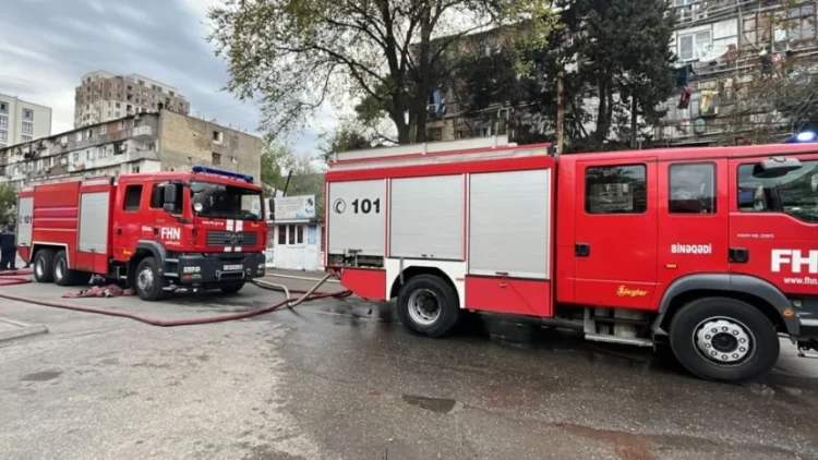 Bakıda Neft Emalı Zavodunda yanğın BAŞLADI