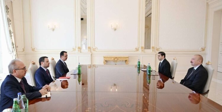 İlham Əliyev Türkiyənin ədliyyə nazirini qəbul etdi