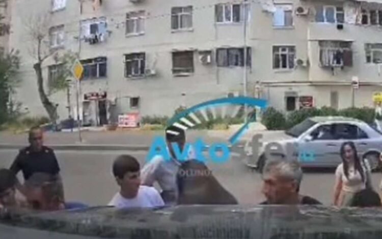 Kişilərin gücü çatmadı, köməyə qadın gəldi… – VİDEO
