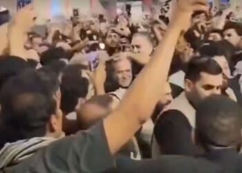 Pezeşkianla Əraqçi izdihamın arasında… – VİDEO
