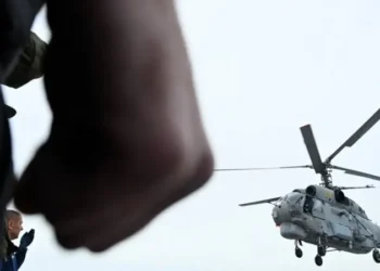 Rusiya helikopteri və dəmir yolu vuruldu