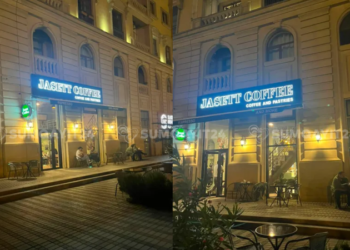 Sumqayıtda piyada səkisini “stol-stul zəbt edib”