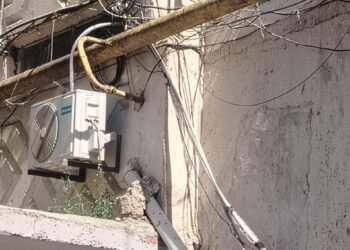 Əski Parçası ilə Bağlanan Təhlükə: Sumqayıt Elektrik Şəbəkəsi Haraya Baxır?-FOTOLAR