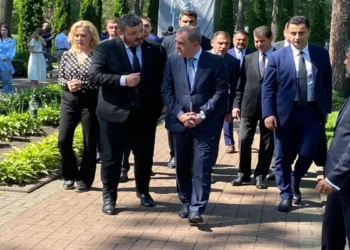Ceyhun Bayramov İrpen şəhərinə gedib