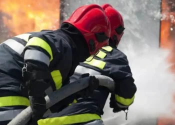 Sumqayıtda yanğın başladı