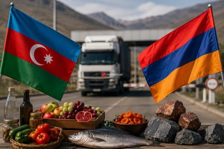 Ermənistanın Azərbaycana İXRAC EDƏCƏYİ MƏHSULLAR