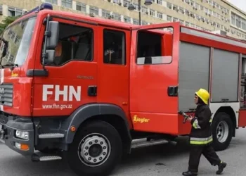 Bakıda GÜCLÜ YANĞIN: FHN əraziyə cəlb edildi