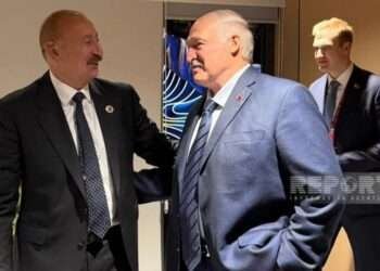 Bişkekdə Azərbaycan və Belarus prezidentlərinin görüşü olub