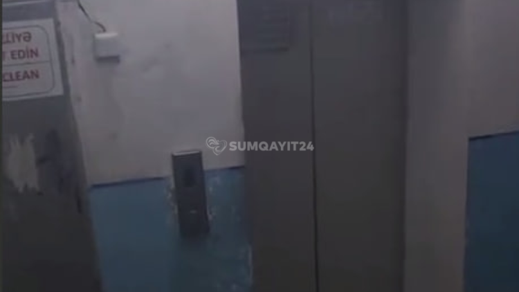 Sumqayıtda liftlər İŞLƏMİR – Yaşlılar və uşaqlar ÇƏTİNLİK ÇƏKİR