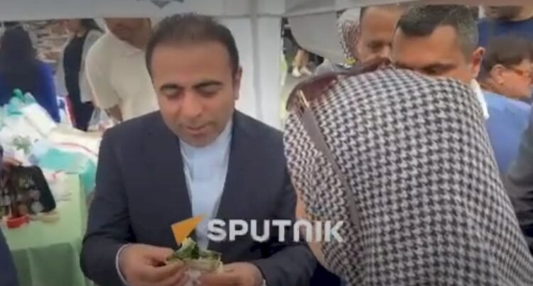İran səfiri “Artsax” pavilyonunda – DİQQƏTÇƏKƏN ANLAR