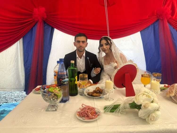Xocalıda çadır toyu…