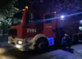 Bakıda məktəbin həyətində yanğın oldu