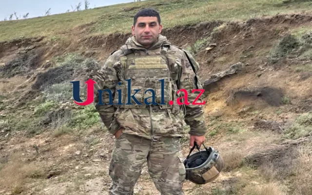 Hərbçimiz faciəvi şəkildə həyatını itirdi – FOTO
