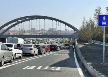 Bu yolda xüsusi hərəkət zolağı təşkil edildi